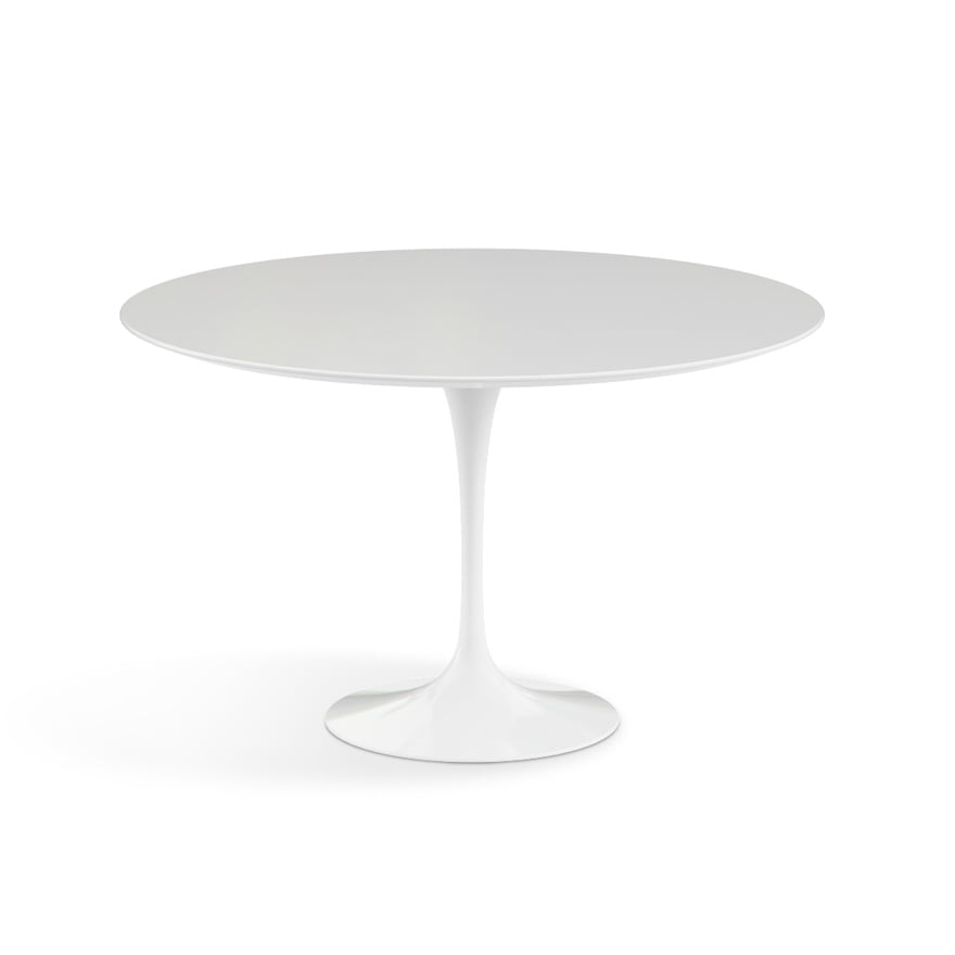 Saarinen Tulp tafel rond Van der Donk interieur