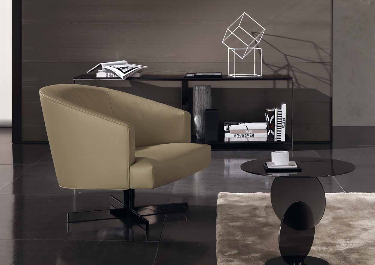 Minotti Martin fauteuil Van der Donk interieur