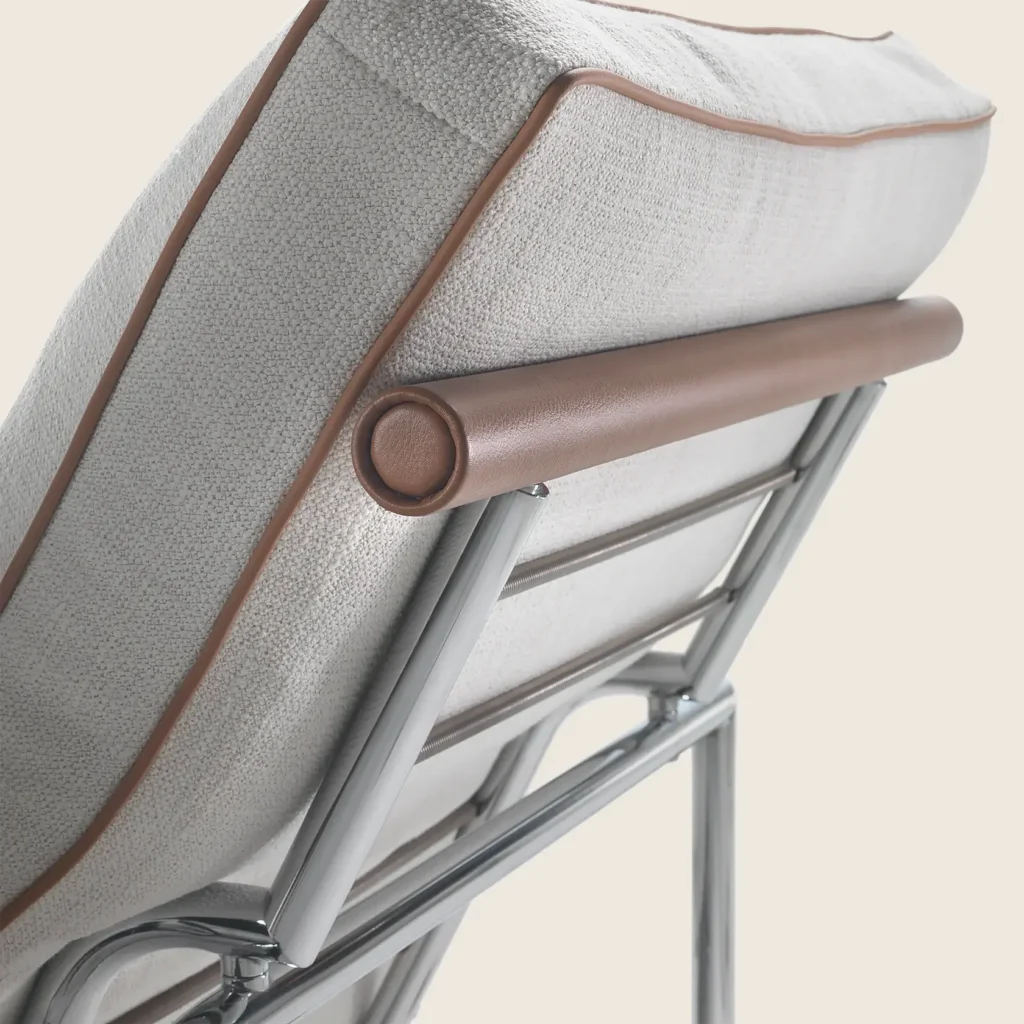 Flexform Ginger Chaise Longue productfoto detail rug